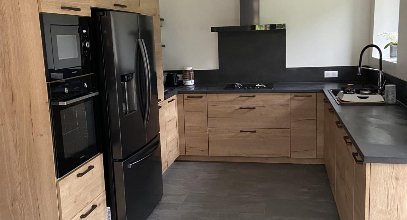 Aménagement d'une cuisine équipée